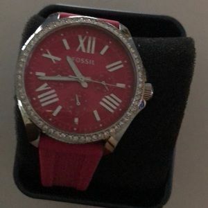 *Never Worn* Pink Fossil Watch
